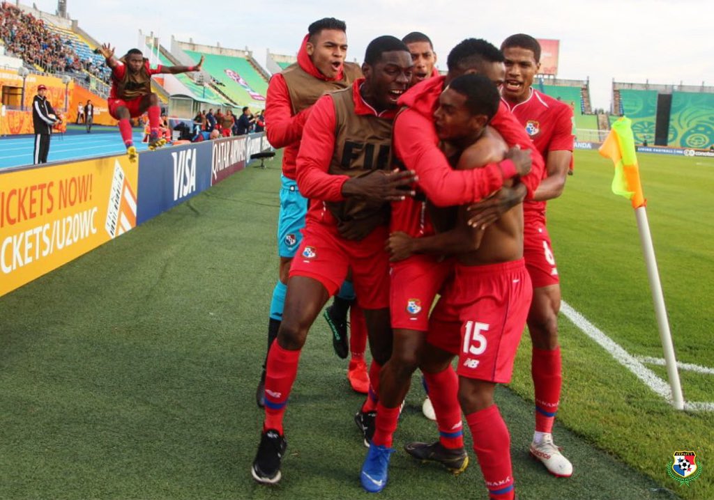Panamá logra histórica clasificación a octavos de final de un Mundial Sub-20