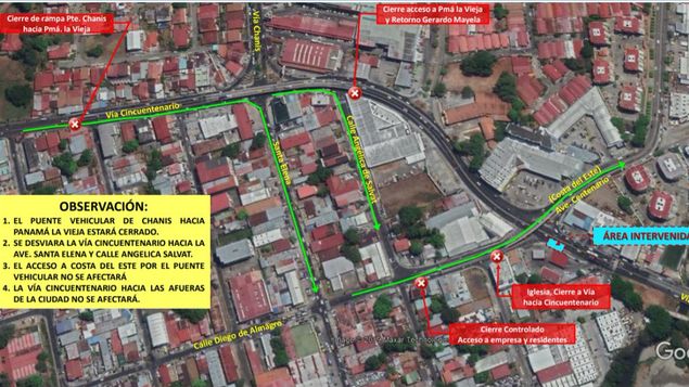 Realizarán cierre de calle en Panamá Viejo por trabajos del Idaan