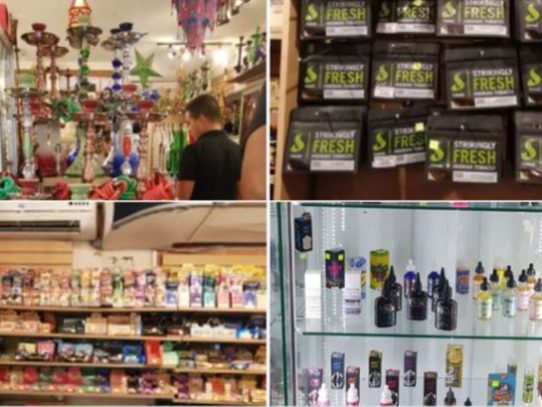 Aduanas decomisó variedad de cigarrillos electrónicos en locales de Vía Argentina y Paitilla