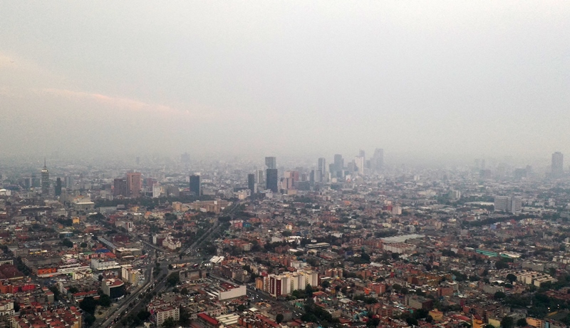 Pese a cuarentena por COVID-19, la contaminación persiste en Ciudad de México