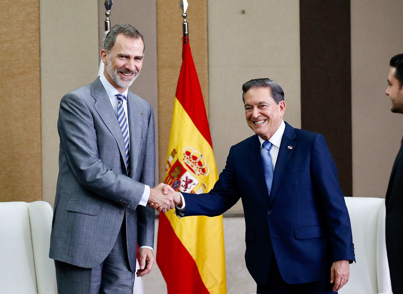Rey de España expresa su apoyo al presidente electo Laurentino Cortizo