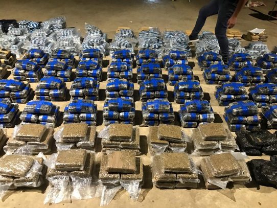 Decomisan  más de 700 paquetes con droga en Darién