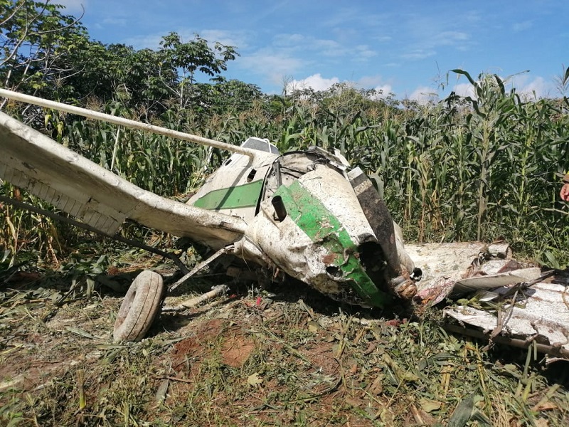 Caída de avioneta deja un herido en la provincia de Chiriquí