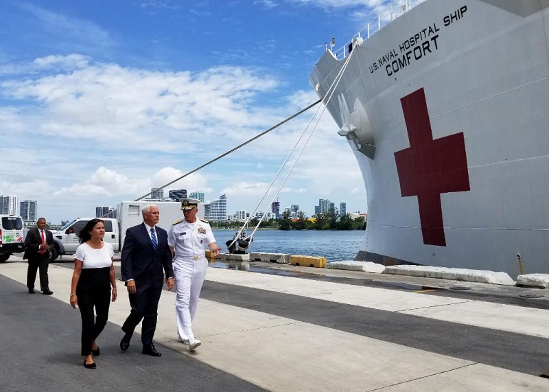 Panamá en la lista de países que recibirá asistencia del barco hospital USNS Comfort