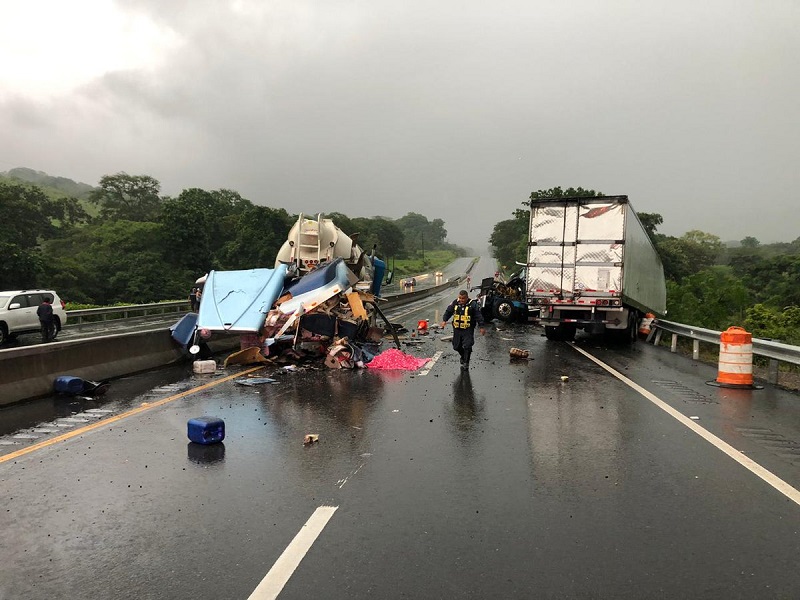 Un muerto por accidente entre dos camiones en Chiriquí