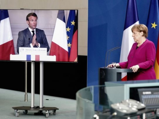 El impulso franco-alemán a reconstrucción europea choca con el muro "frugal"