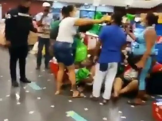 Hombre intentó asesinar a otro dentro de un supermercado en Colón