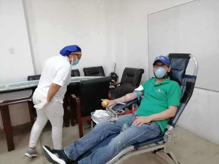 MiCultura participa en jornadas para donar sangre