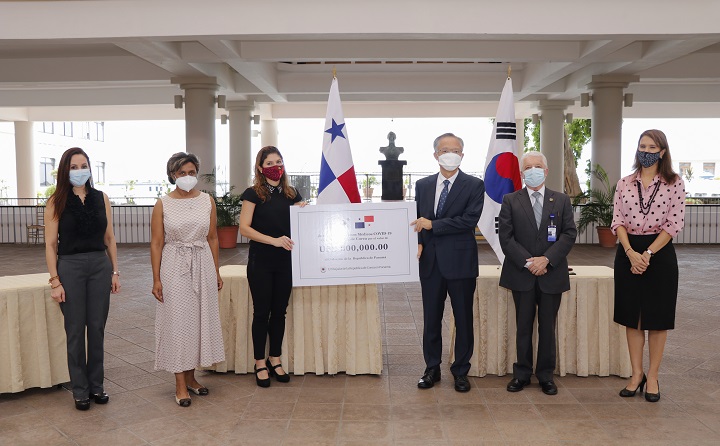 República de Corea dona insumos a Panamá para enfrentar el Covid-19
