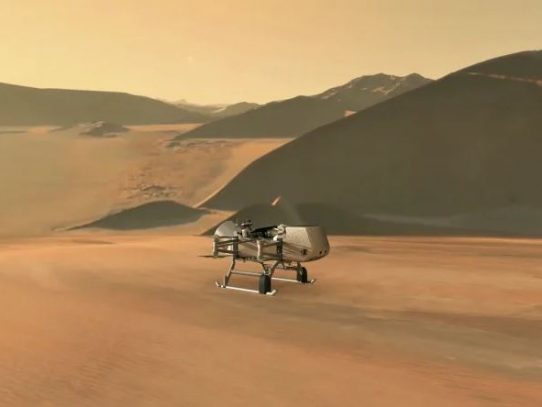 La NASA enviará un dron a la luna más grande de Saturno en busca de vida