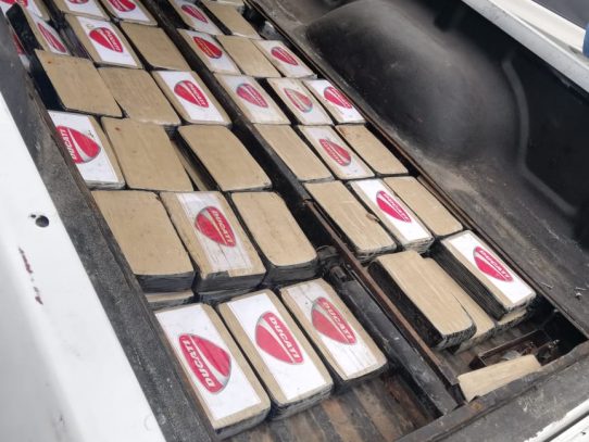 Decomisan 100 paquetes de presunta droga en Chepo