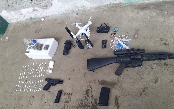Decomisan armas de fuego tras operativo en Puerto Caimito, La Chorrera