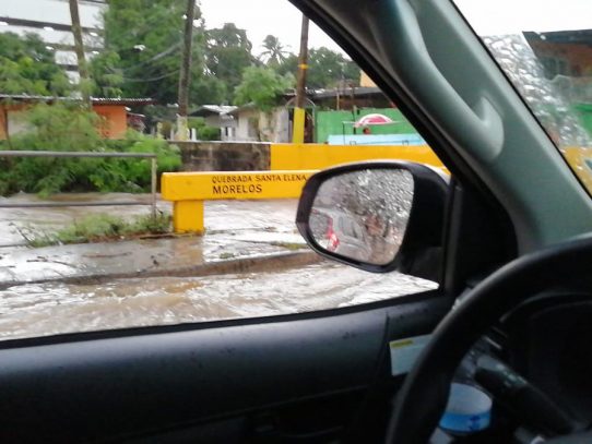 Al menos 8 viviendas afectadas por estragos de la lluvia en Ciudad de Panamá
