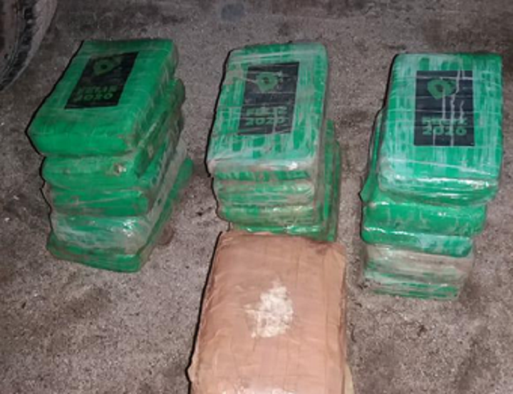 Decomisan 18 paquetes con droga en la provincia de Coclé