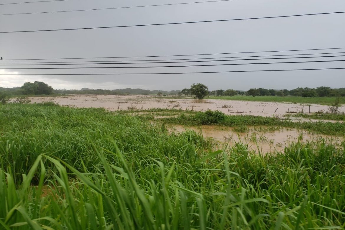 Se desborda el río Pocrí próximo a la vía panamericana en Coclé