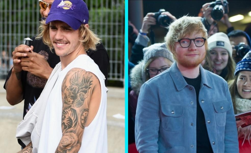 Bieber y Sheeran difunden una nueva canción juntos relacionada con su depresión