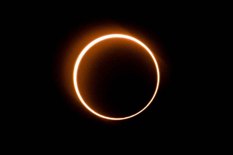 Inusual eclipse "anillo de fuego" se pudo observar en Asia