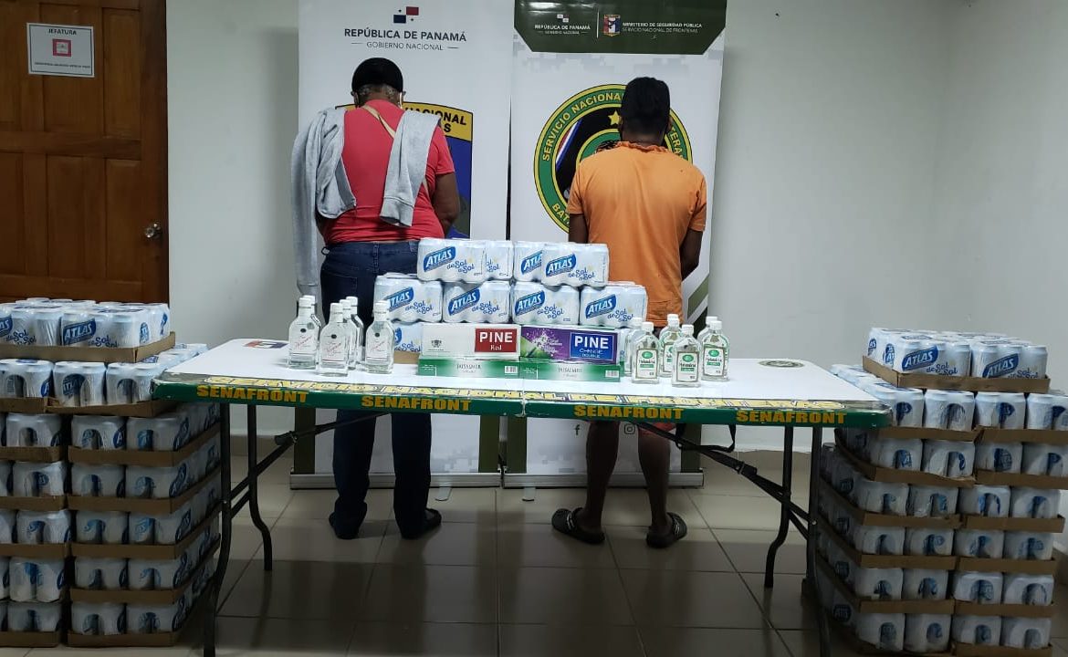 Senafront desarticula venta ilegal de bebidas alcohólicas y cigarrillos