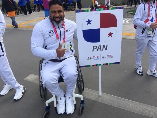 Atleta panameño Francisco Cedeño se lleva medalla de plata en Juegos Parapanamericanos