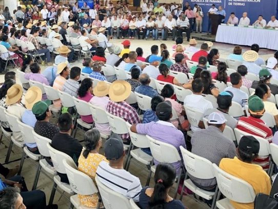 Entregan 500 títulos de propiedad en Veraguas