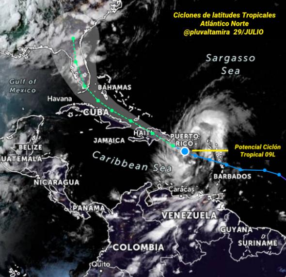 Florida cierra centros de prueba de covid-19 y Puerto Rico declara emergencia por tormenta