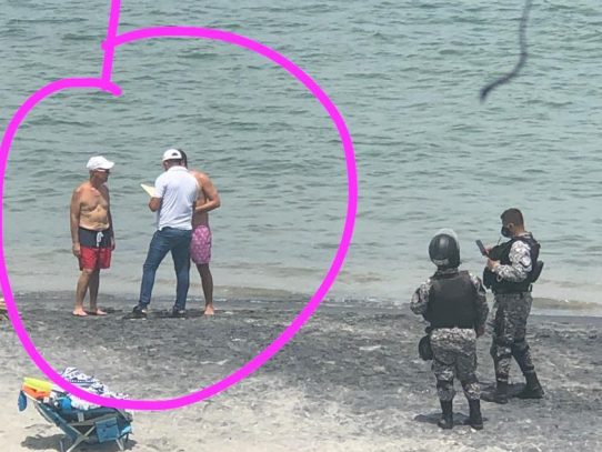Alcalde José Luis Fábrega fue multado por estar en la playa en Coronado