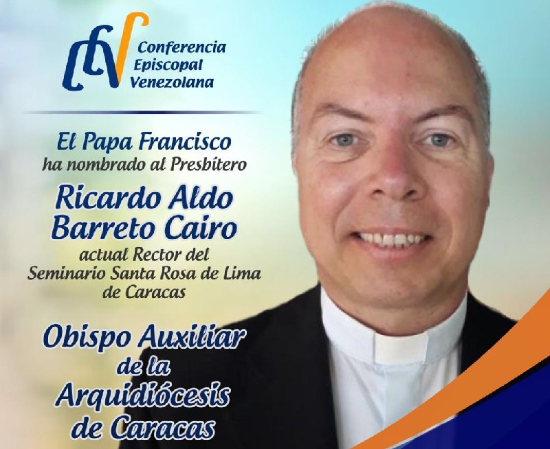 Obispo nacido en Panamá es nombrado Arquidiócesis de Caracas