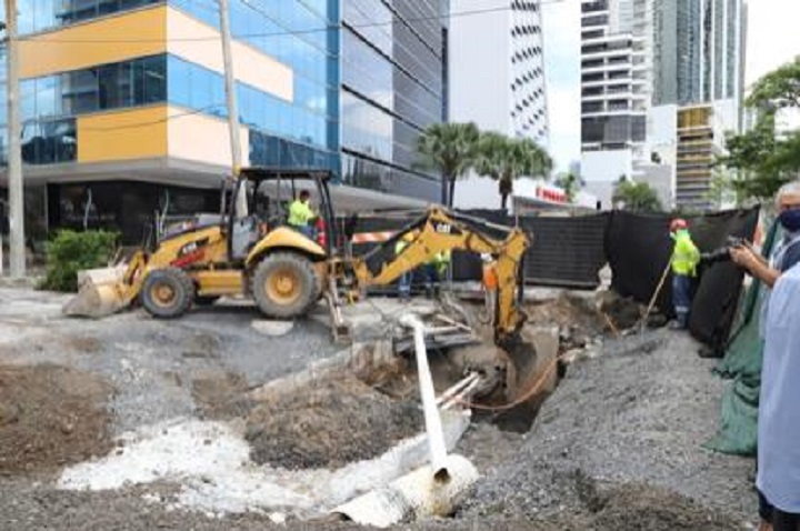 Municipio de Panamá: Trabajos en Calle Uruguay culminarán en 15 días