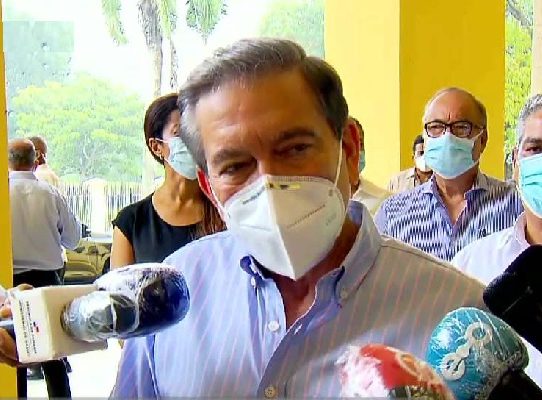 Cortizo: Centro de Amador debe estar listo para movilizar pacientes este viernes