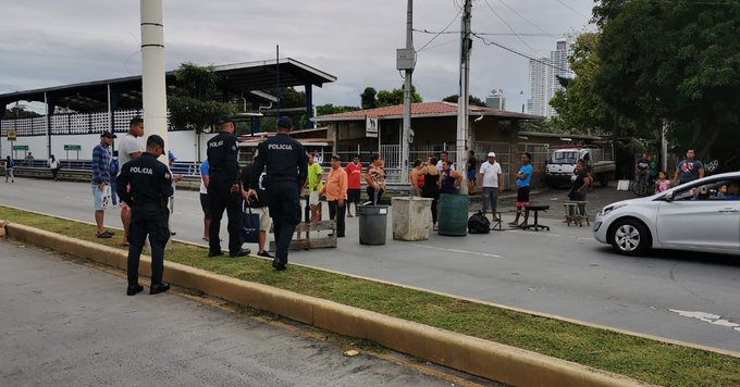 Cierres de vías por protestas en Panamá y San Miguelito