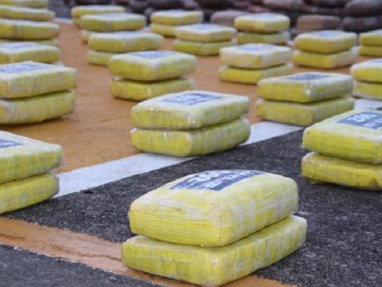 Incautan 463 paquetes con droga en Panamá Oeste