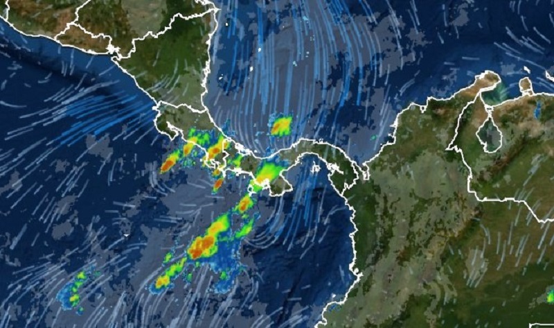 Disminuyen los fuertes oleajes en el Caribe y se mantienen lluvias en el Pacífico