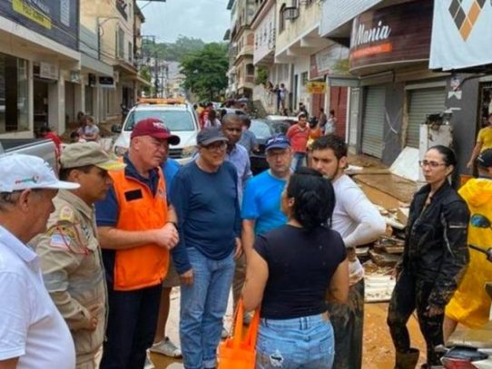 Aumenta a seis número de muertos por lluvias torrenciales en el sureste de Brasil
