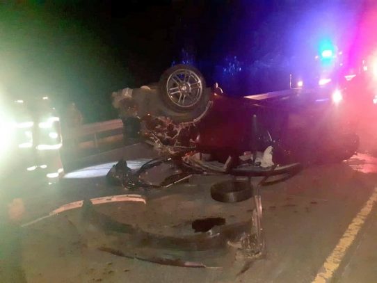 Accidente de tránsito deja un herido grave en Bugaba