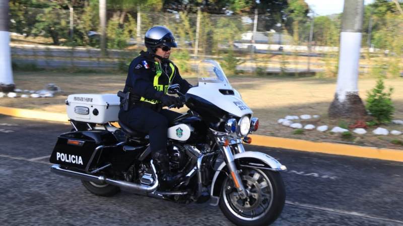 Operativo de Carnaval: Director de la Policía recorre en moto la Interamenricana