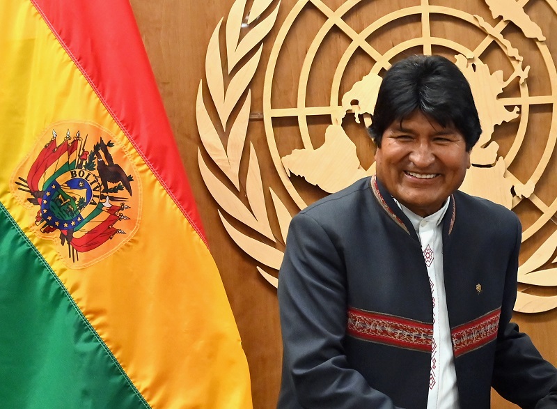 Organización cívica de derecha llama a "voto castigo" contra Morales en Bolivia