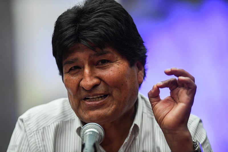 Partido de expresidente Morales encabeza intención de voto en Bolivia