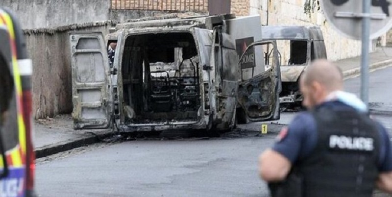 Roban 9 millones de euros en atraco a furgoneta blindada en Francia