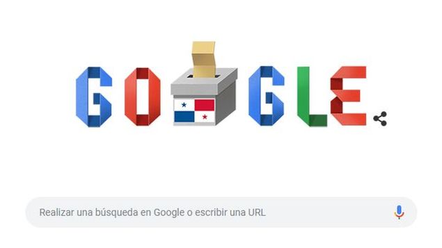 Buscador de Google destaca las elecciones generales de Panamá