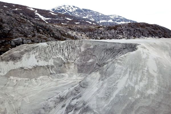 Groenlandia, que se está derritiendo, es una fábrica de arena