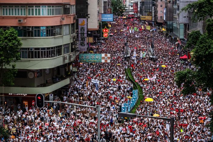 Así han evolucionado las protestas en Hong Kong