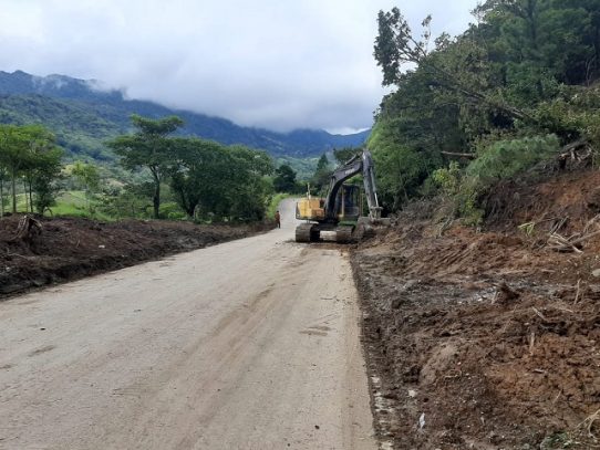 MOP Chiriquí reabre vía alterna hacia Chiriquicito de Hornito