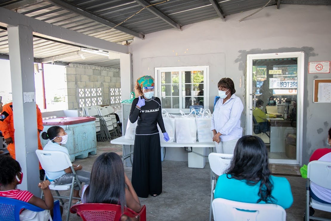 Gobierno distribuye ayuda a madres lactantes del distrito de San Miguelito