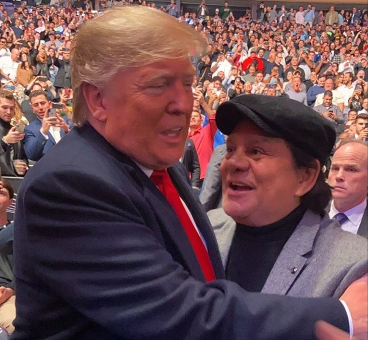 Trump y El Cholo Durán, un sorpresivo encuentro en Madison Square Garden