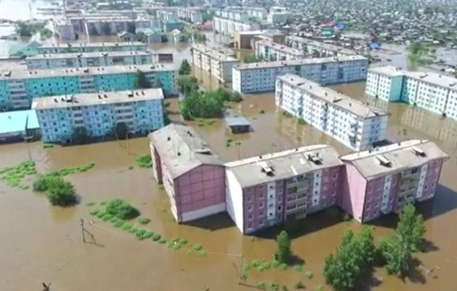 Doce personas muertas tras Inundaciones en Rusia