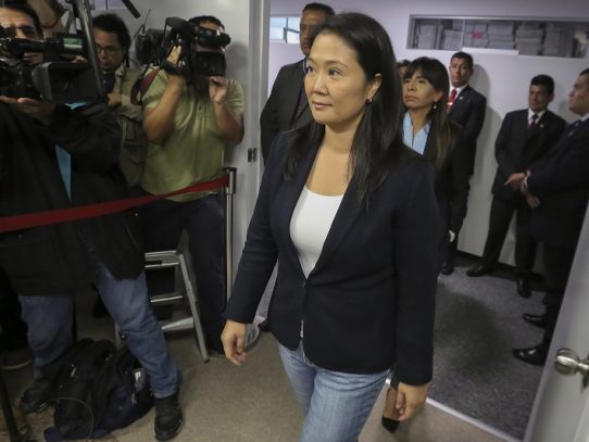 Tribunal Constitucional de Perú analiza recurso que busca excarcelar a Keiko Fujimori