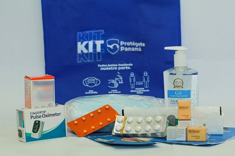 Distribuyen los 'kit Protégete Panamá' en albergues y hoteles hospitales
