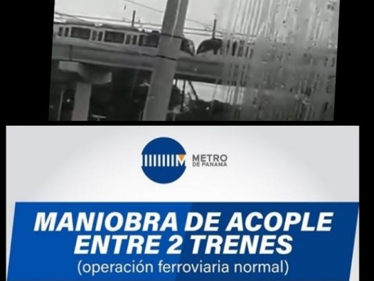 Metro de Panamá aclara que video de Línea 2, es de una maniobra ferroviaria