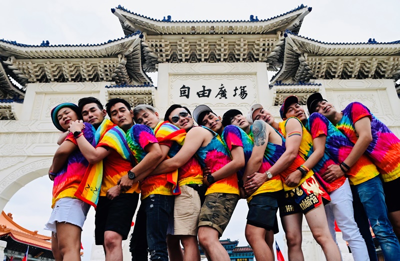 Primera "marcha del Orgullo" desde legalización del matrimonio gay en Taiwán