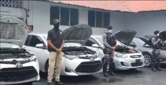 En operación 'Marfil' recuperan 10 autos en la provincia de Colón